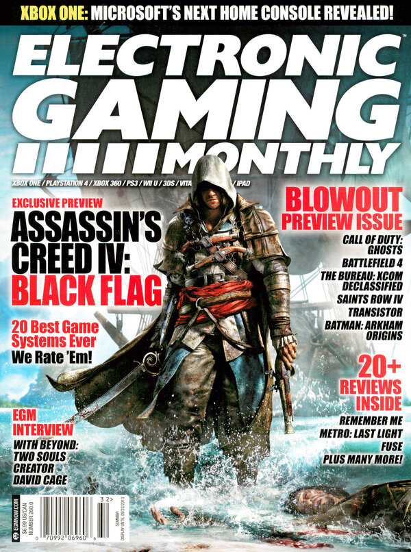Electronic Gaming Monthly Issue 260 (Summer 2013) cover